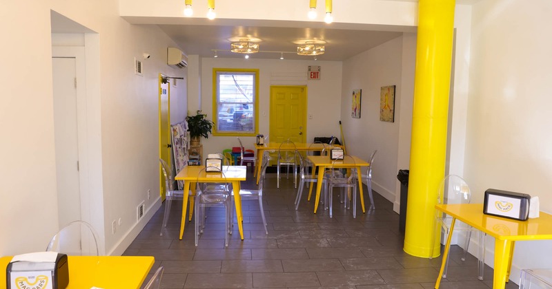 Interior, dining area