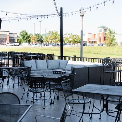 Exterior, patio area.