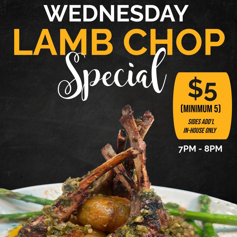 Event image Lamb Chop Special