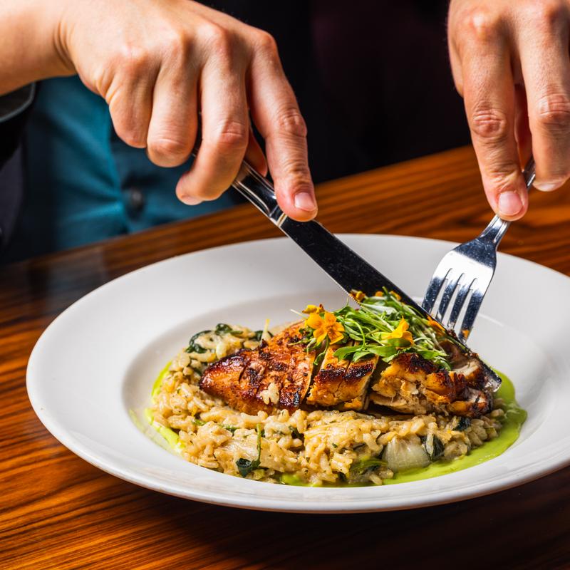 Calabrian Chile and Sausage Risotto (seasonal rotation) photo
