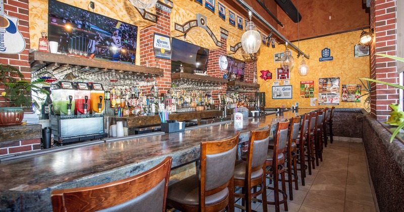 Interior, bar area