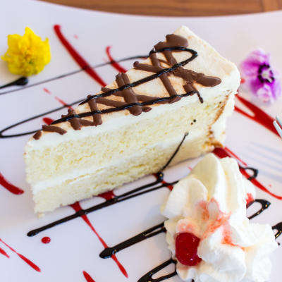 A slice of cake.