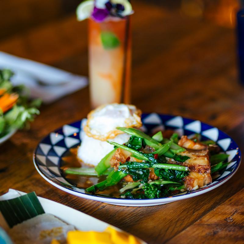 Kana Moo Krob Kai Daw photo