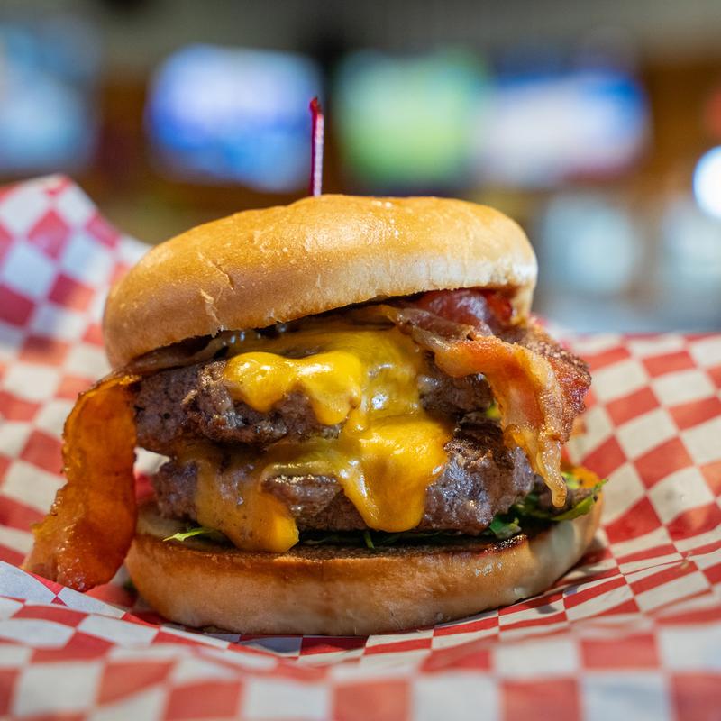 menu item 36 of 59, Bacon & Cheddar Burger*