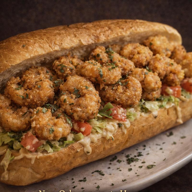 menu item 6 of 17, Papu's Po'Boy