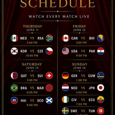 Fifa dates schedule.