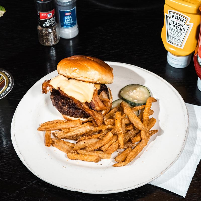 A Serious Bacon Cheeseburger photo