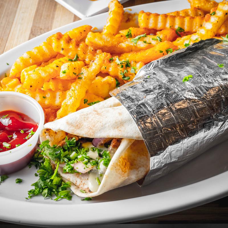 menu item 10 of 28, Chicken Shawarma Sandwich