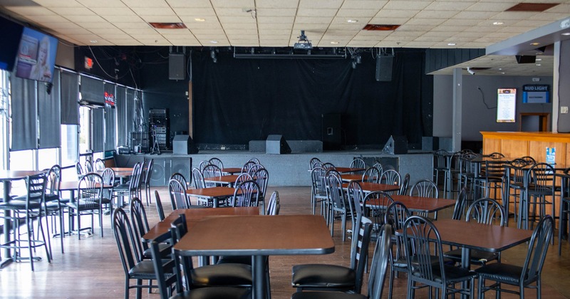 Interior, seating area