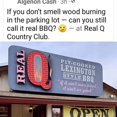 Facebook post by local foodie.