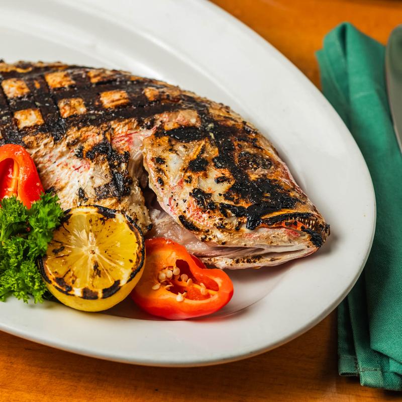 Garlic Butter Roast Snapper photo