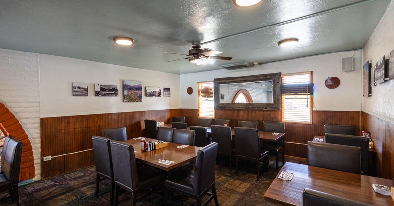 Restaurant dining area