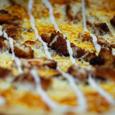 Chicken Bacon Ranch, close-up.