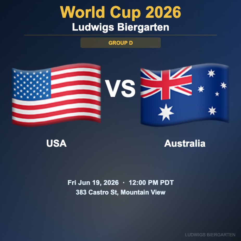 World Cup 2026: USA vs Australia | Group D event photo