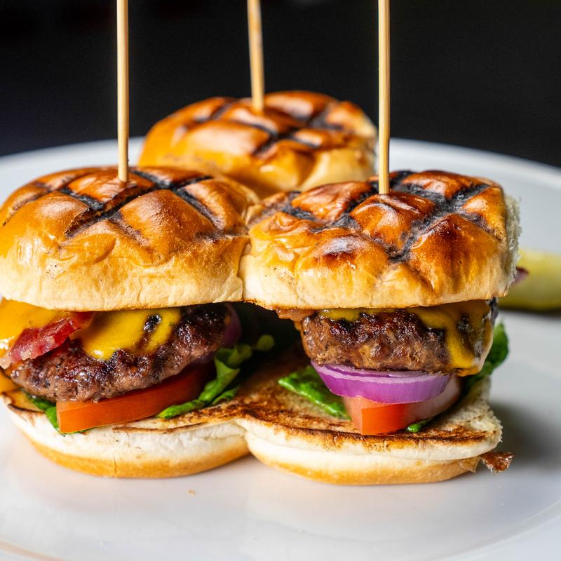 Three Beef Sliders photo
