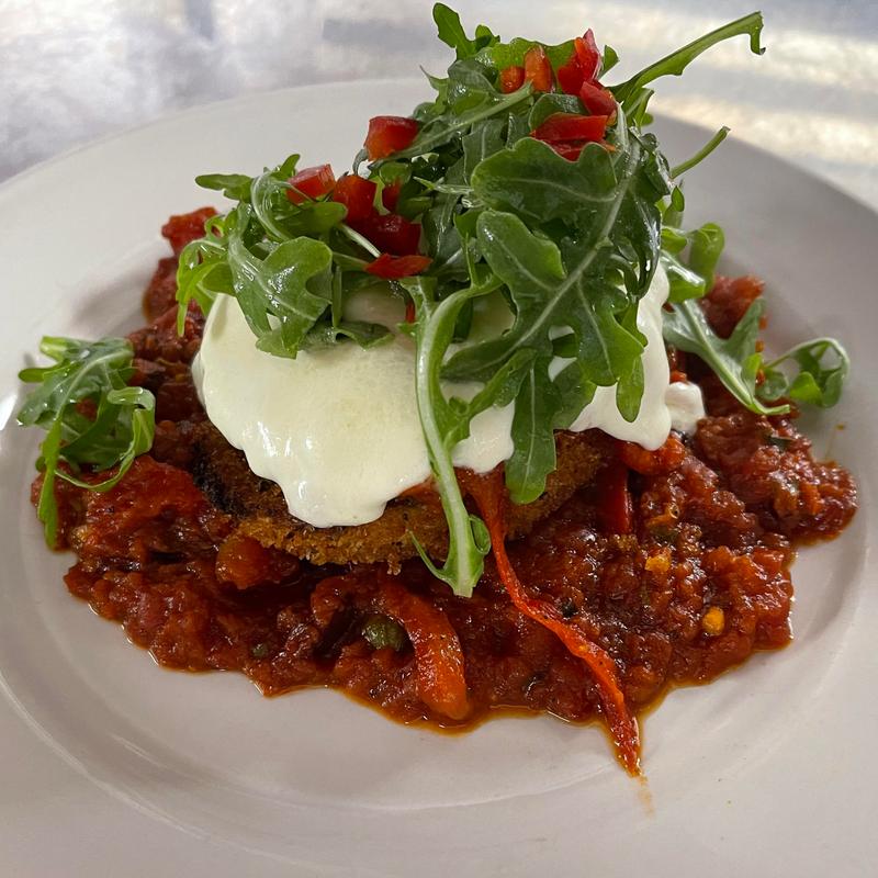 Zesty Eggplant Stack photo