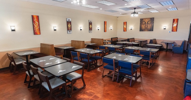 Interior, seating area