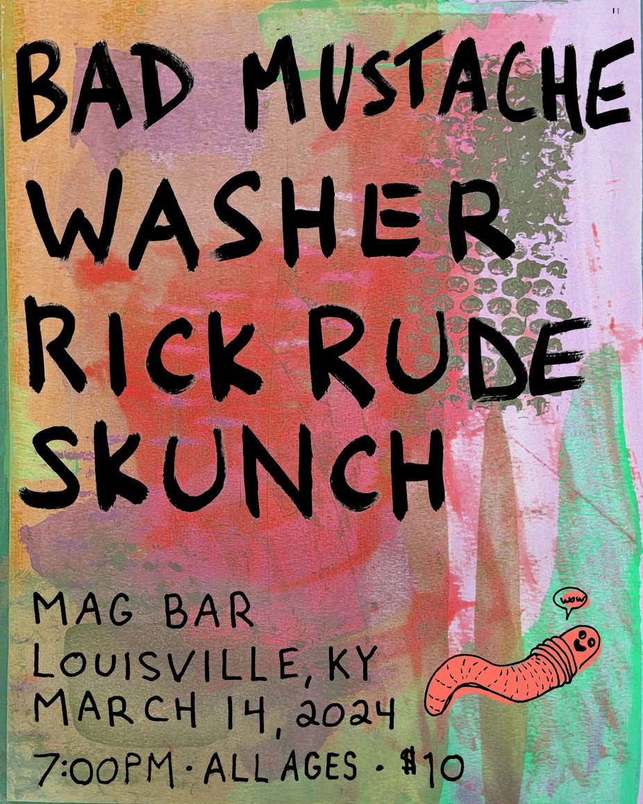 ALL AGES - Bad Mustache, Washer, Rick Rude and Skunch at Mag Bar event photo