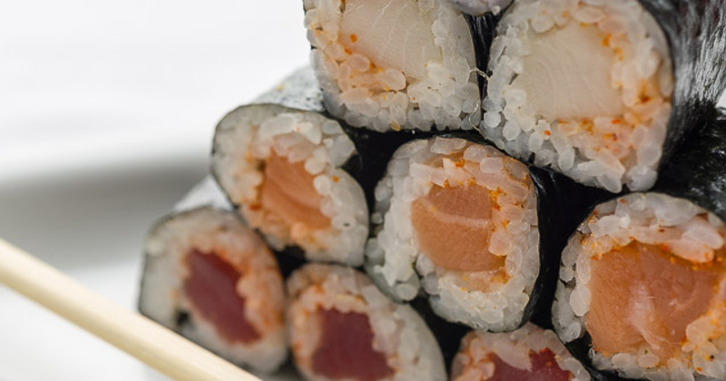 Spicy Roll, closeup