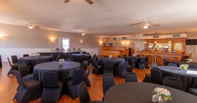 Interior, banquet hall