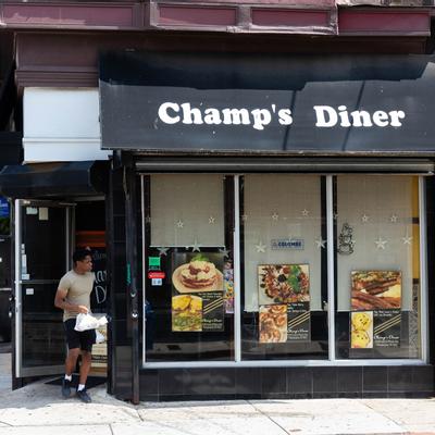 Exterior, entrance door