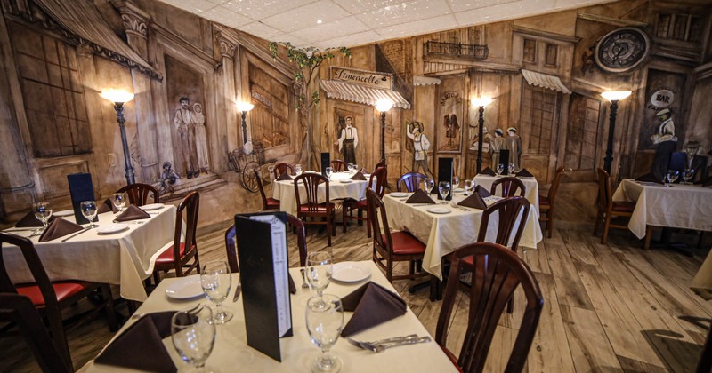 Restaurant dining area