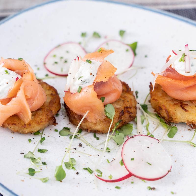 Potato Salmon Pancakes photo