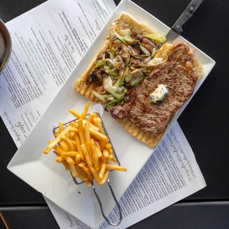 menu item 8 of 12, Steak Sandwich