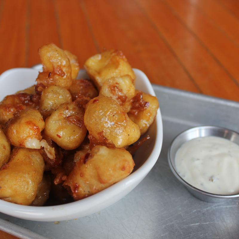 Hot Honey Cheese Curds photo