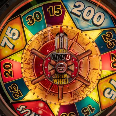 Spin the Wheel arcade game.