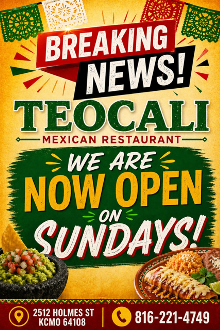 WE ARE NOW OPEN ON SUNDAYS! event photo