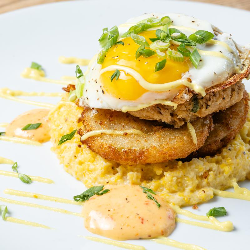 Lowcountry Crabcake Benedict photo