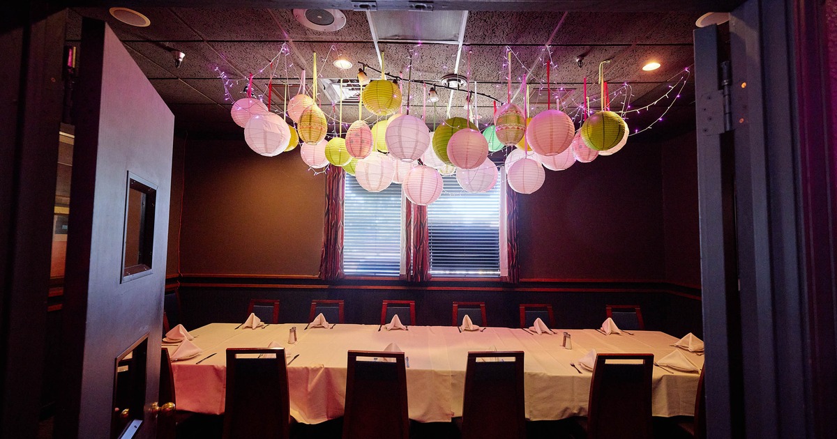 Smaller Private Room can accommodate up to 20 guests