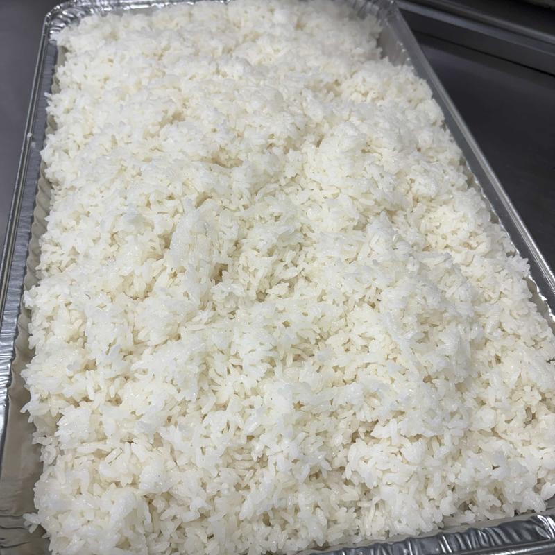 Large Pan White Rice photo