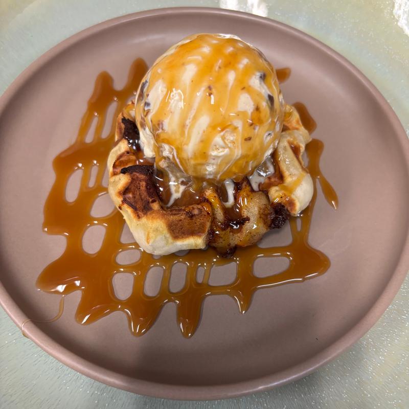 Cinnamon Roll Waffle photo