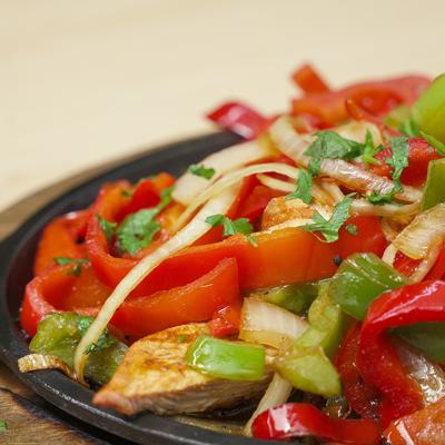 Chicken Fajitas.