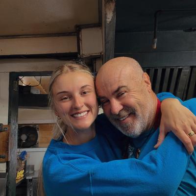 Peewee and daughter molly.