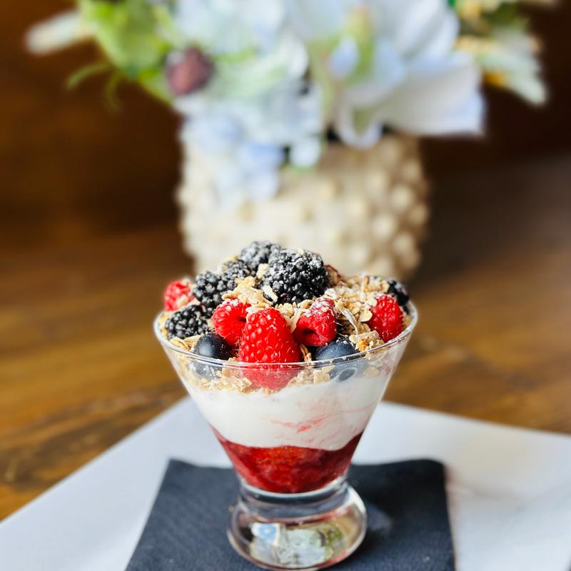 Coconut Berry Bliss Yogurt Parfait photo