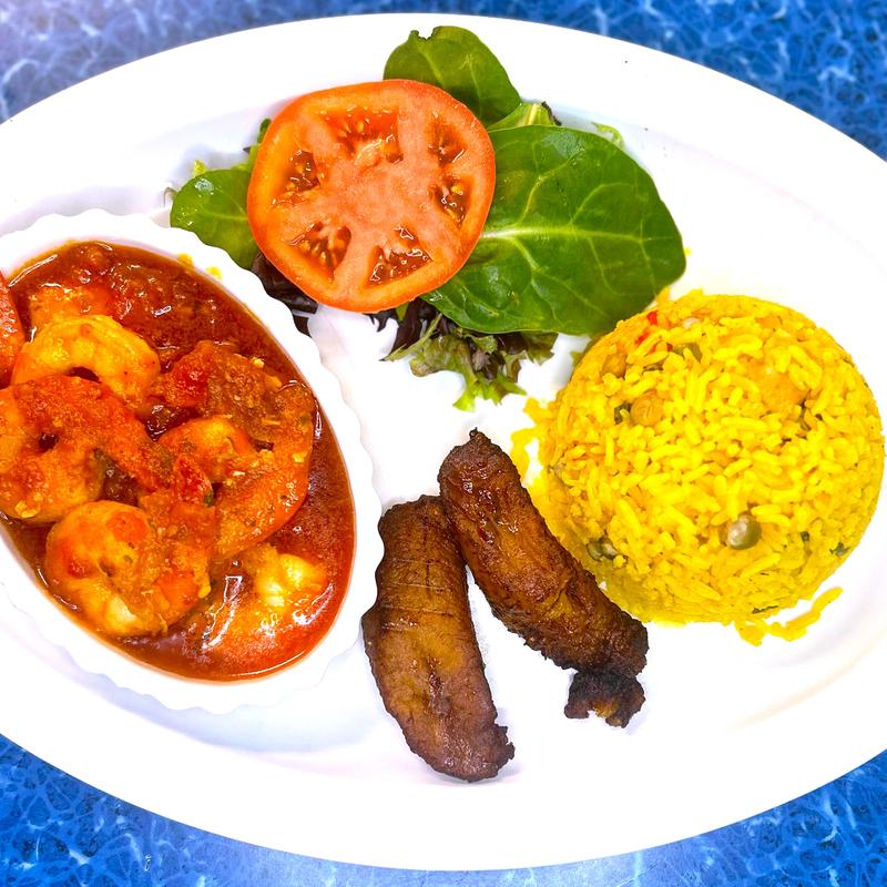 35-Camarones Guisados/ Shrimp in Red Sauce photo