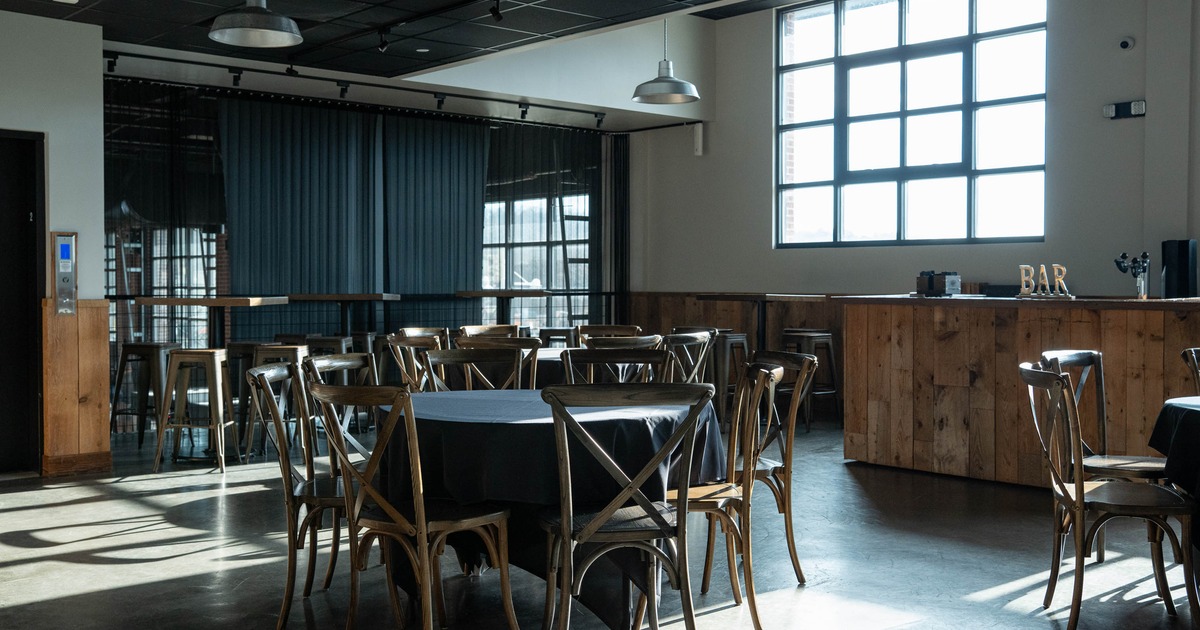 Interior, catering area