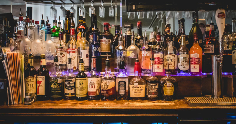 Bar, liquor
