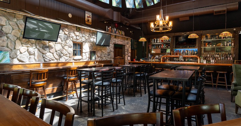Interior, main dining area