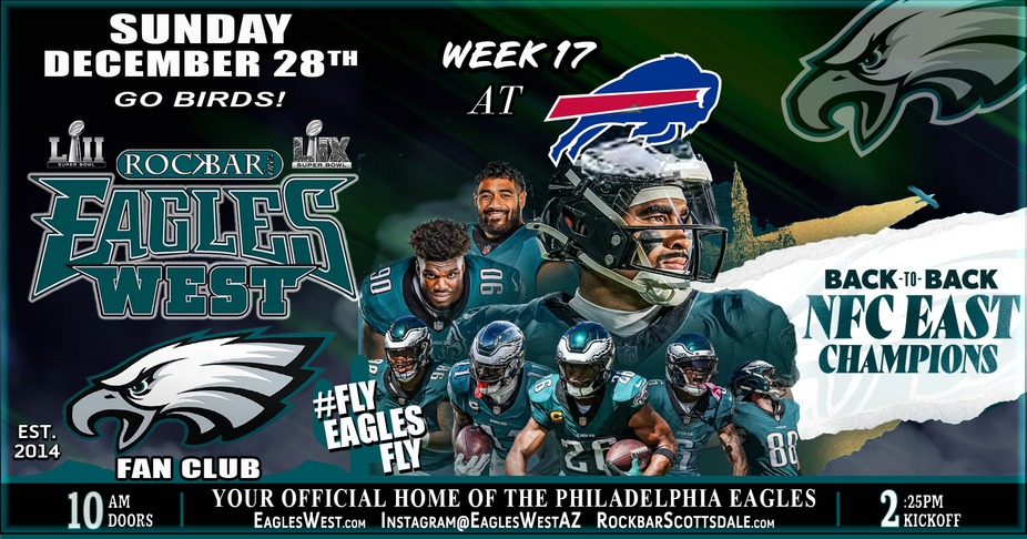 Week 17 - EAGLES at BILLS event photo