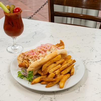 Catfish Po Boy.