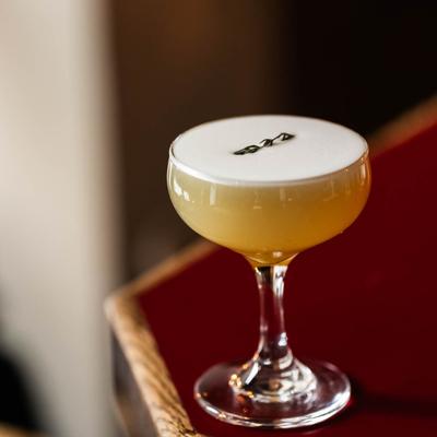 Pear Botanical cocktail drink.