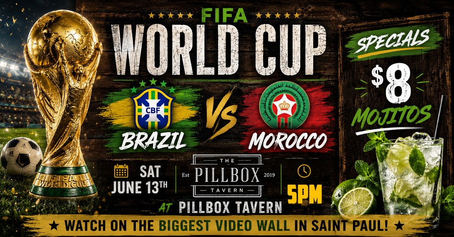 Brazil vs Morocco FIFA World Cup Watch Party event photo