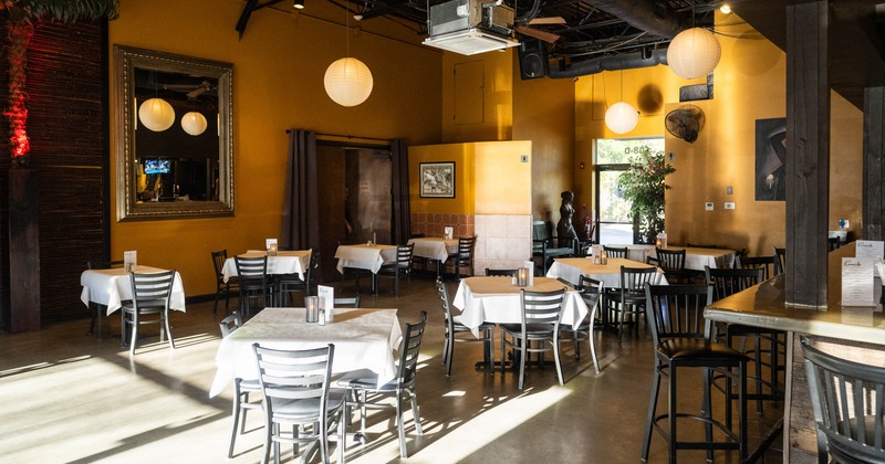 Interior, main seating space