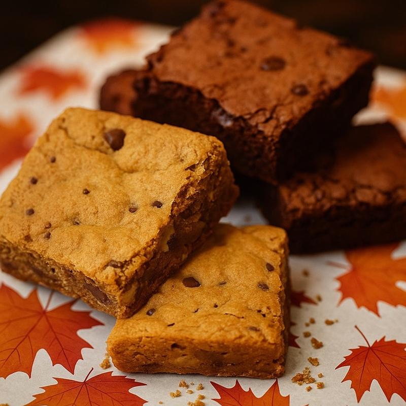 menu item 21 of 25, Blondies