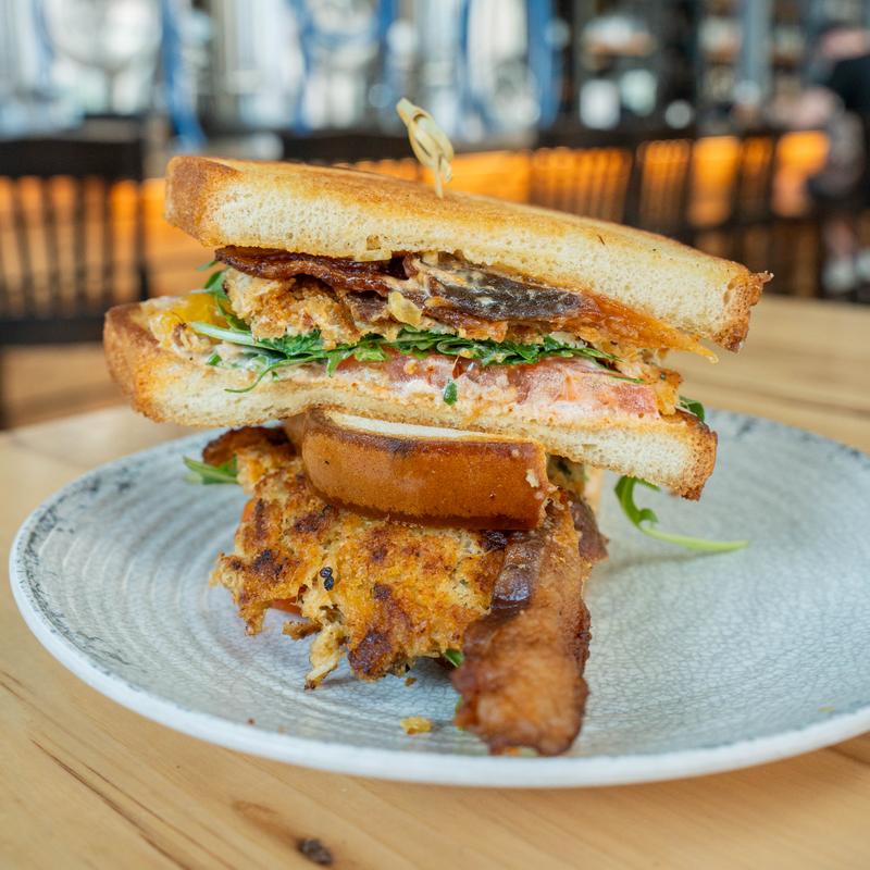 menu item 15 of 38, Crab Cake BLT