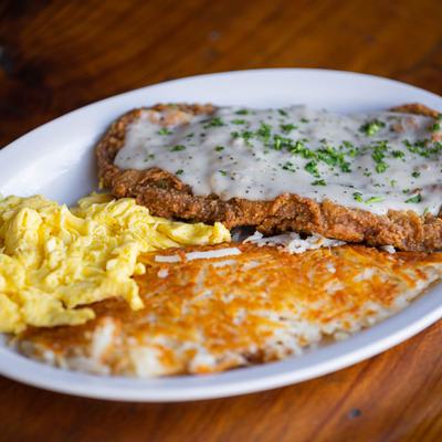 Grilled meat, dips on the side